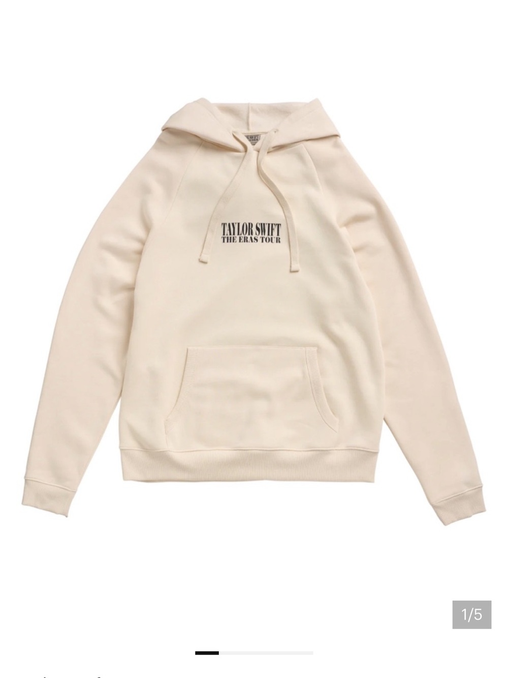 Taylor Swift The Eras Tour Cream Hoodie Small Munich Germany